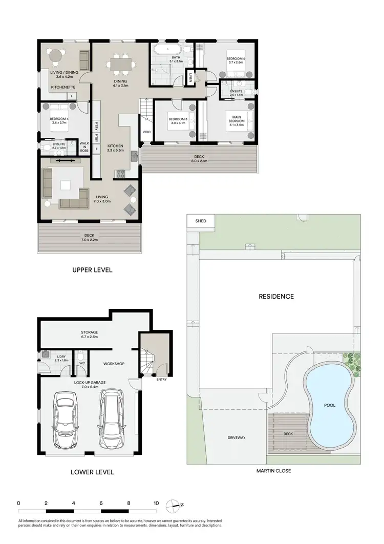 Floorplan of Homely house listing, 10 Martin Close, Chittaway Bay NSW 2261