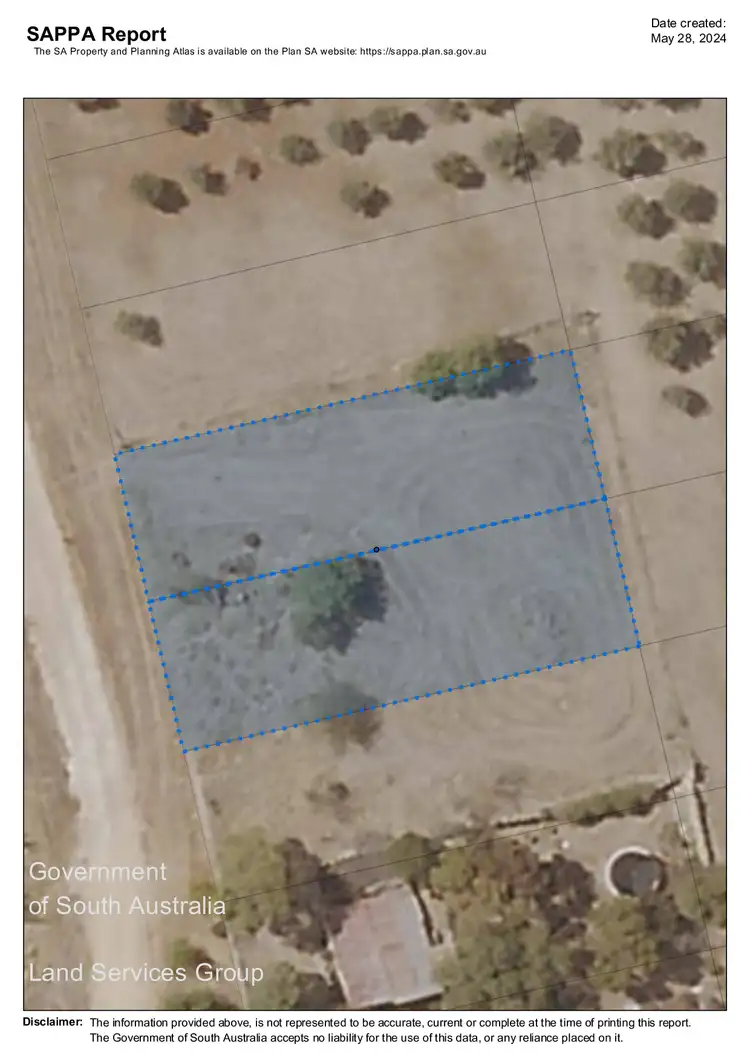 Floorplan of Homely land listing, Lot 16 & 1 West Terrace, Burra SA 5417
