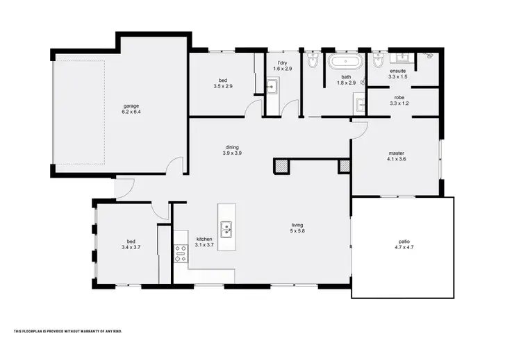 Floorplan of Homely house listing, 16 Byriel Street, Edmonton QLD 4869