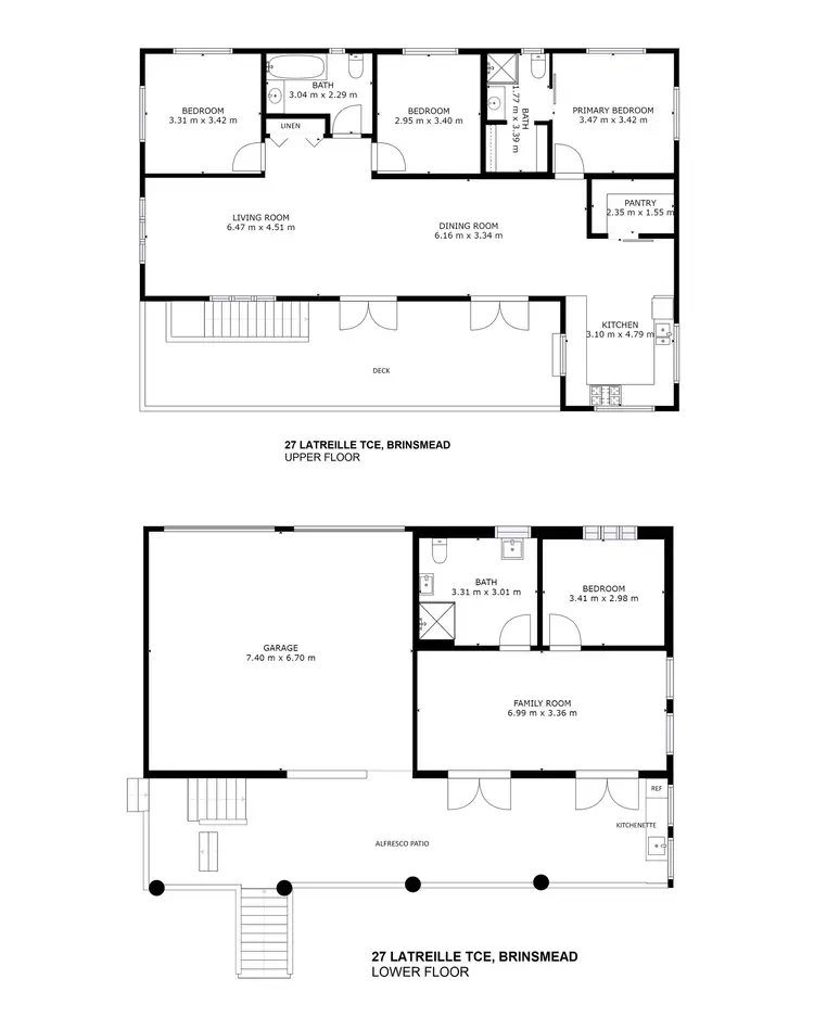 Floorplan of Homely house listing, 27 Latreille Terrace, Brinsmead QLD 4870