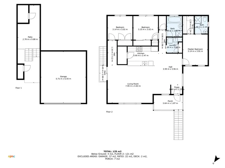 Floorplan of Homely unit listing, 10/22 Main South Road, Drouin VIC 3818