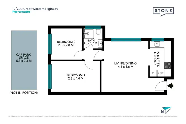 Floorplan of Homely apartment listing, 10/29c Great Western Highway, Parramatta NSW 2150