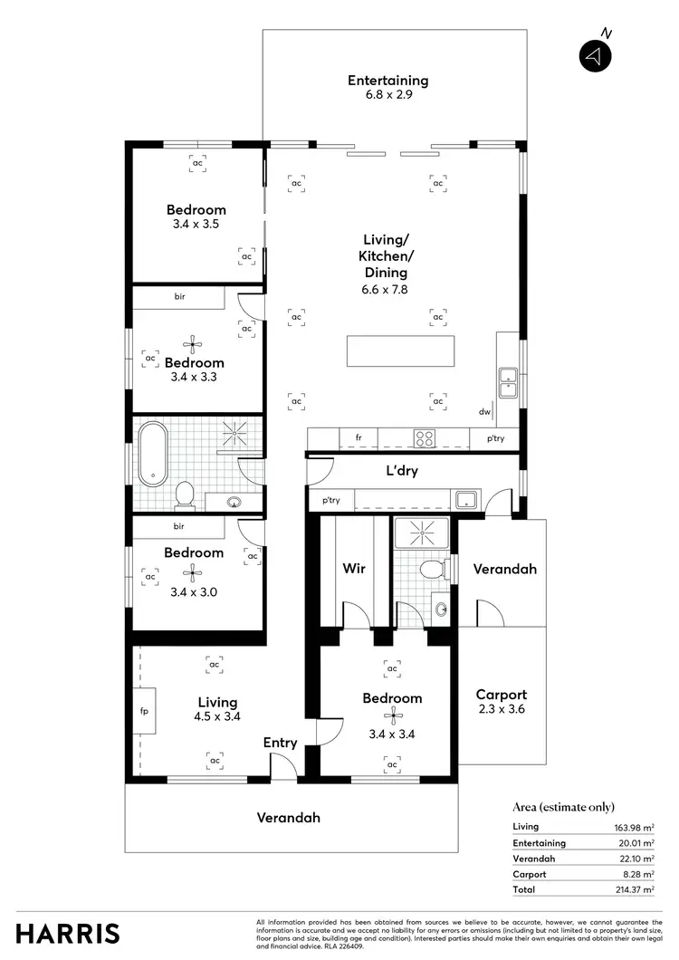 Floorplan of Homely house listing, 5 Clara Street, Norwood SA 5067