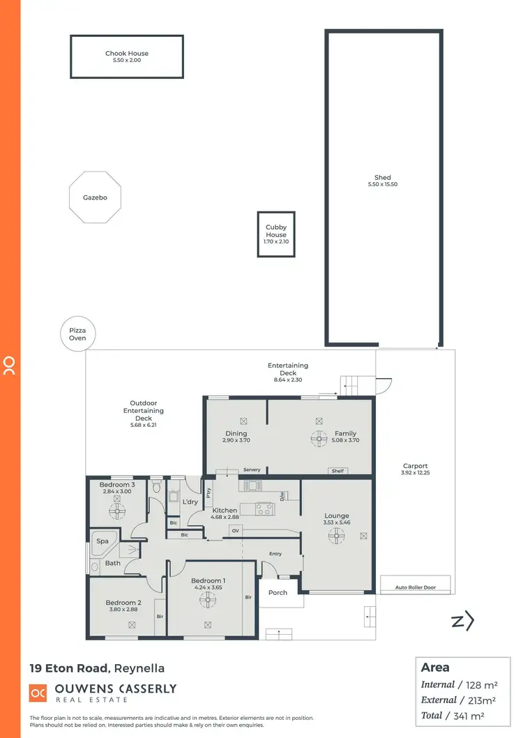 Floorplan of Homely house listing, 19 Eton Road, Reynella SA 5161