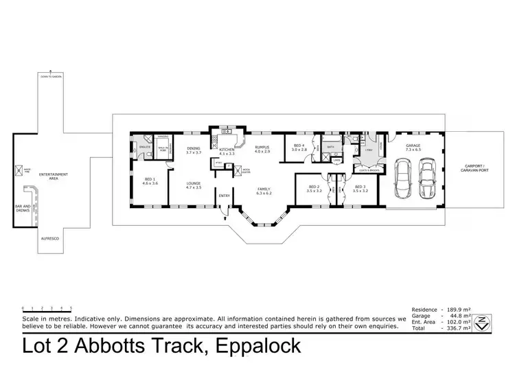 Floorplan of Homely house listing, Lot 2 Abbotts Track, Eppalock VIC 3551