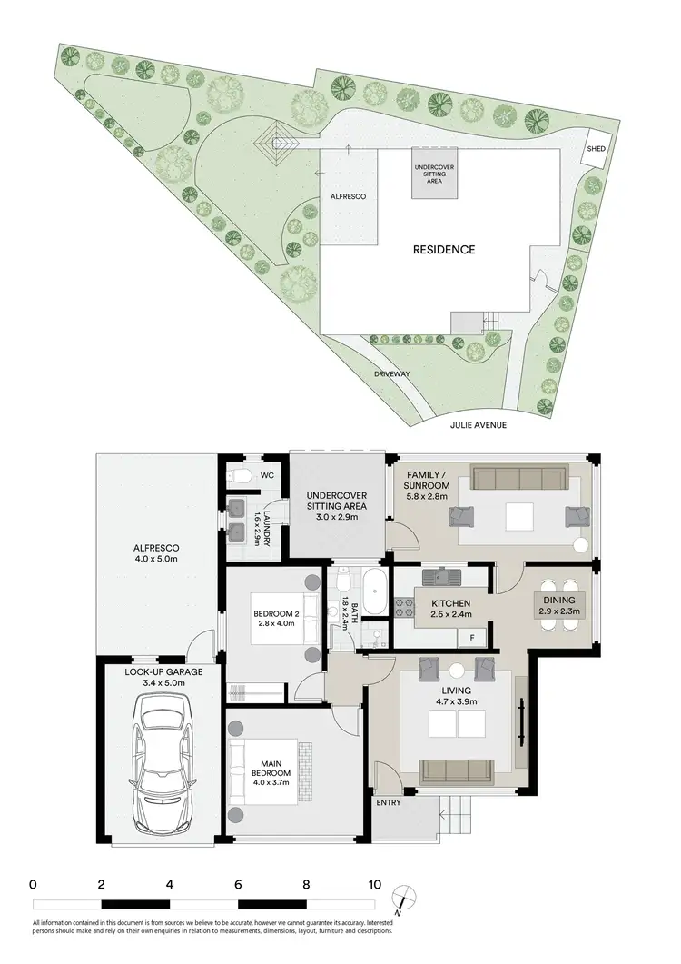 Floorplan of Homely house listing, 4 Julie Avenue, Clemton Park NSW 2206