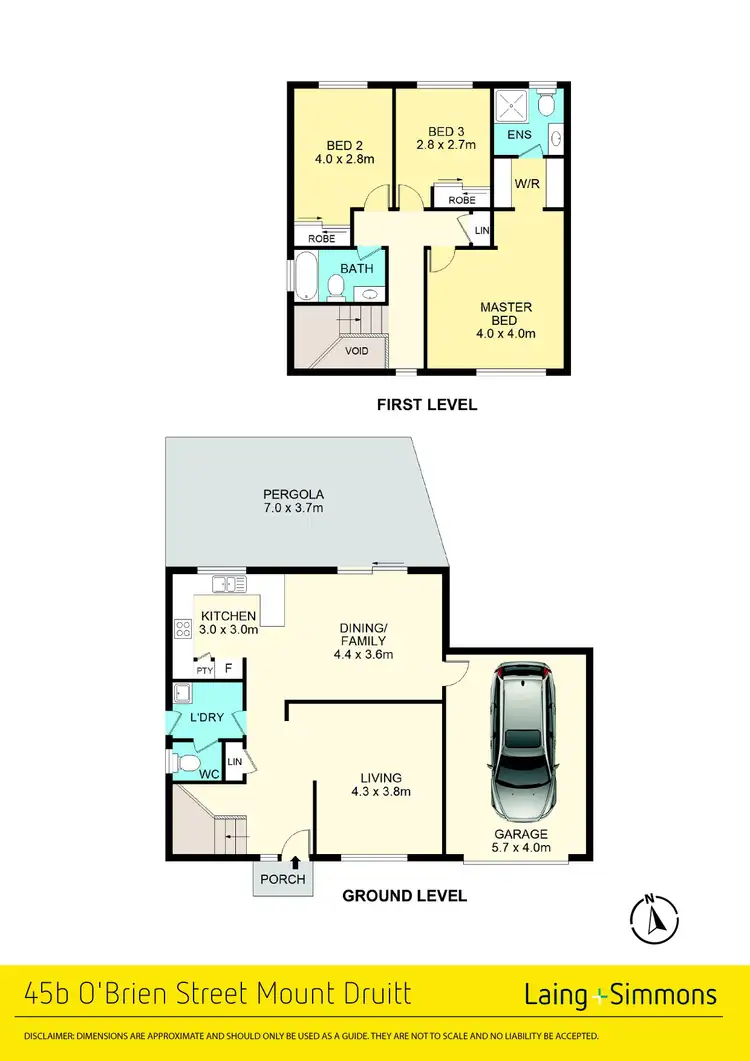 Floorplan of Homely house listing, 45B O'Brien Street, Mount Druitt NSW 2770