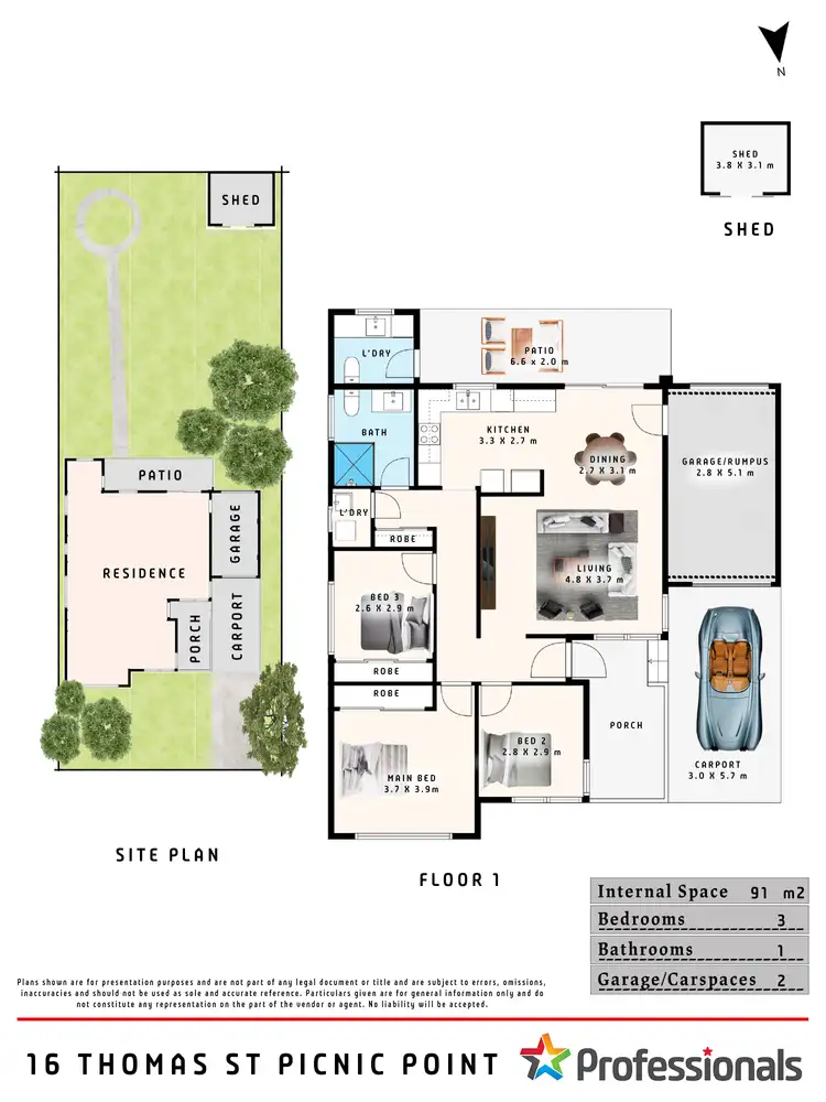 Floorplan of Homely house listing, 16 Thomas Street, Picnic Point NSW 2213