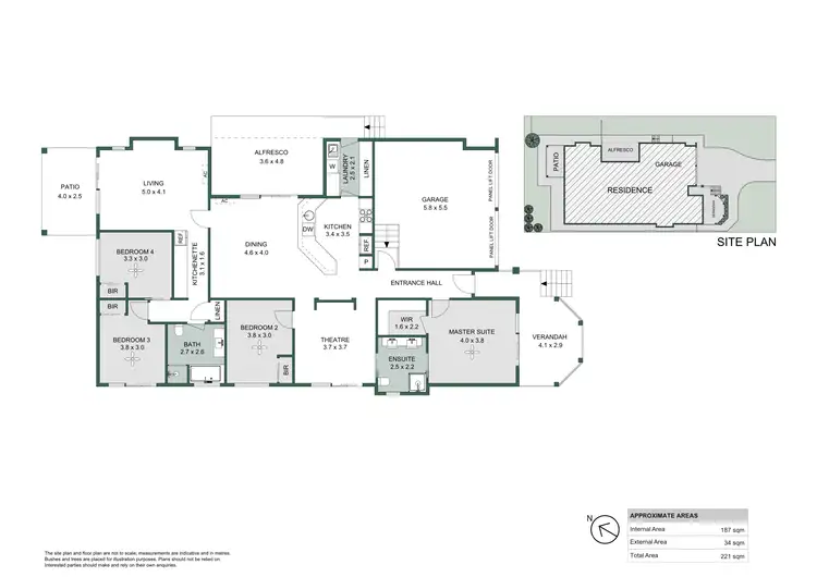 Floorplan of Homely house listing, 6 Cleveland Street, Cameron Park NSW 2285