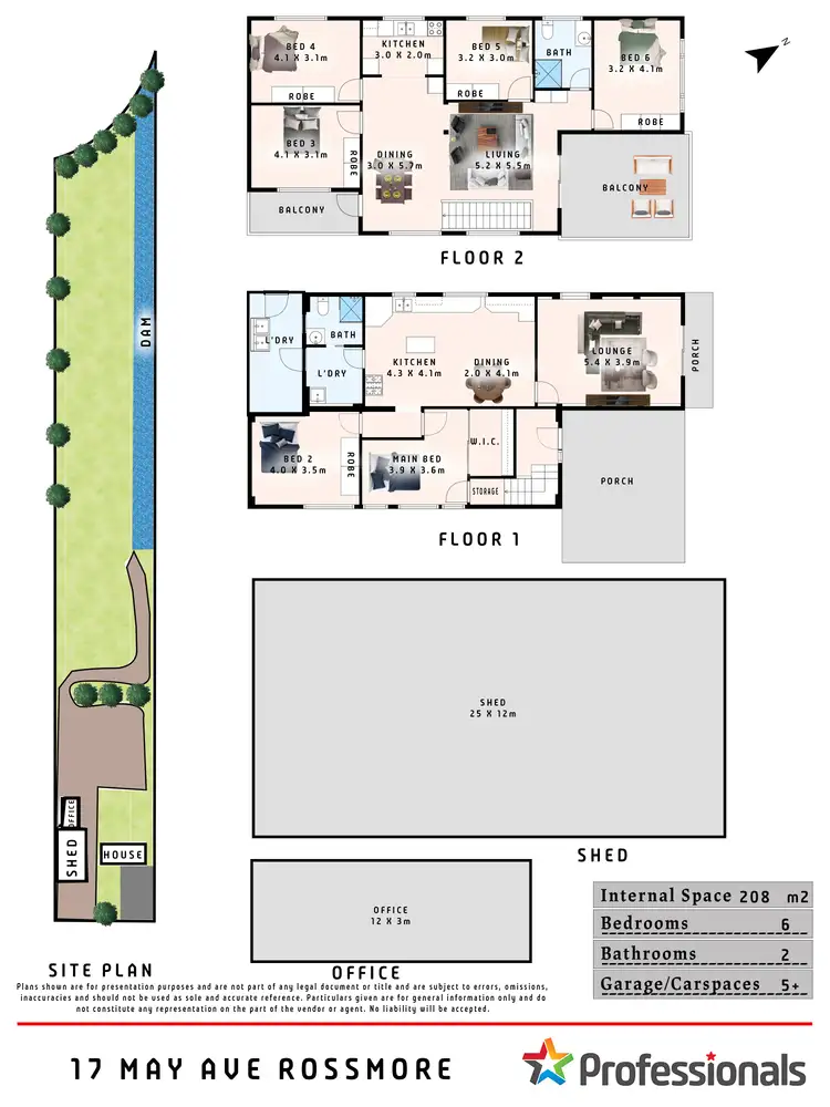 Floorplan of Homely house listing, 17 May Avenue, Rossmore NSW 2557