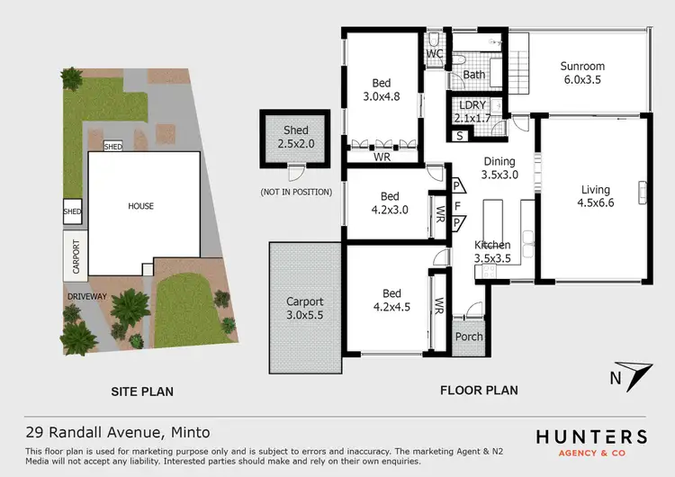 Floorplan of Homely house listing, 29 Randall Avenue, Minto NSW 2566