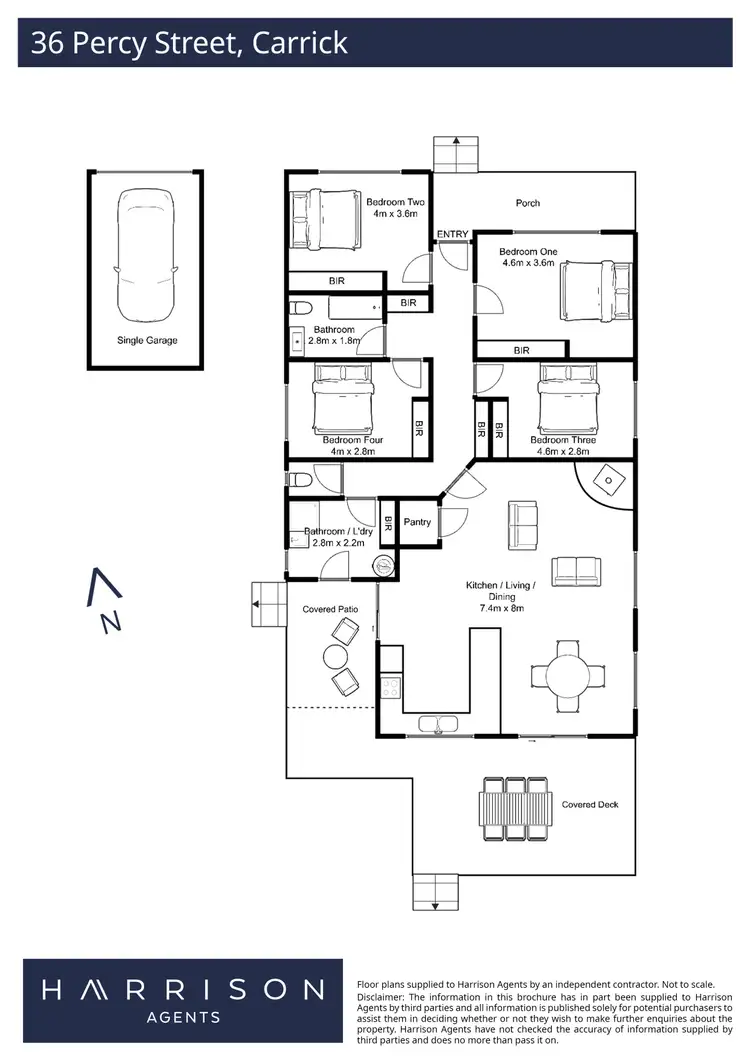 Floorplan of Homely house listing, 36 Percy Street, Carrick TAS 7291