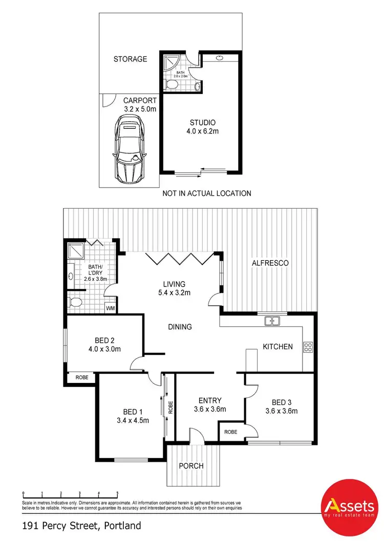 Floorplan of Homely house listing, 191 Percy Street, Portland VIC 3305