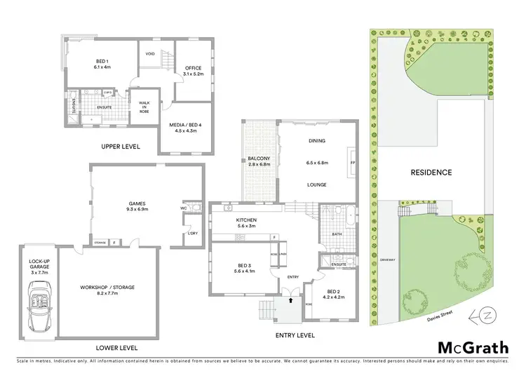 Floorplan of Homely house listing, 28 Davies Street, Mollymook NSW 2539