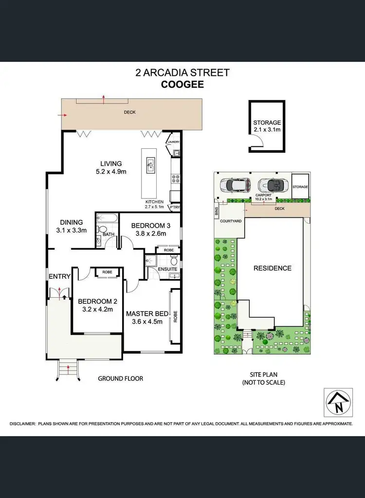 Floorplan of Homely house listing, 2 Arcadia Street, Coogee NSW 2034