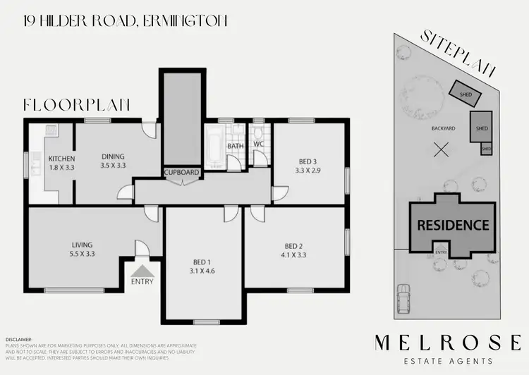 Floorplan of Homely house listing, 19 Hilder Road, Ermington NSW 2115