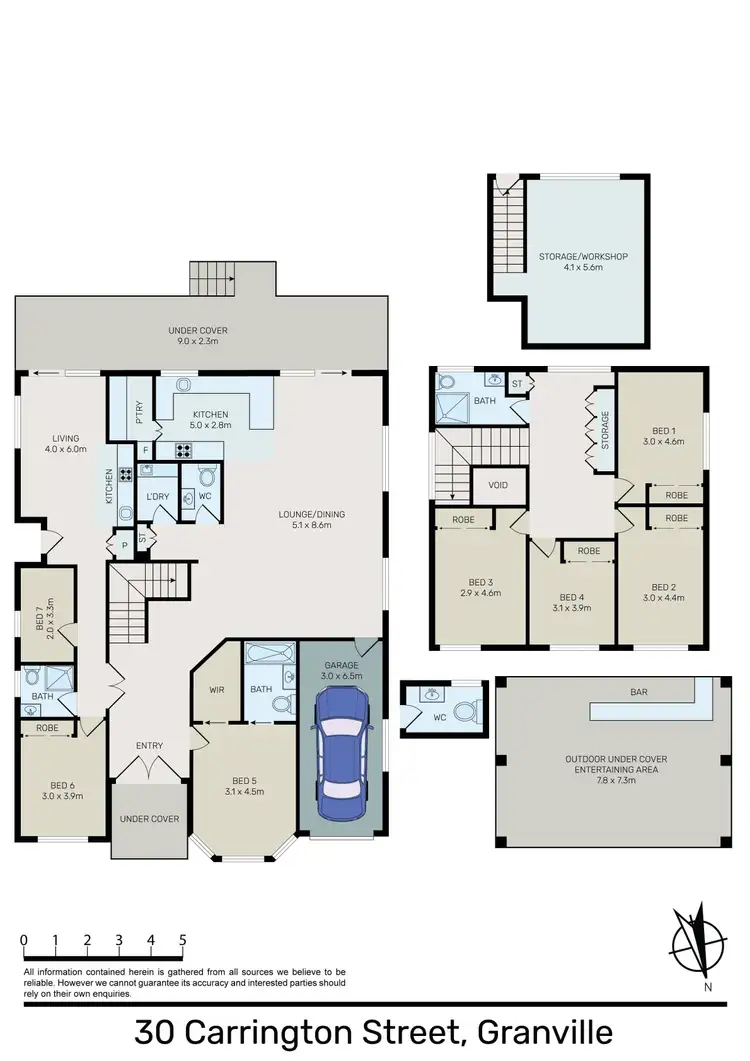 Floorplan of Homely house listing, 30 Carrington Street, Granville NSW 2142