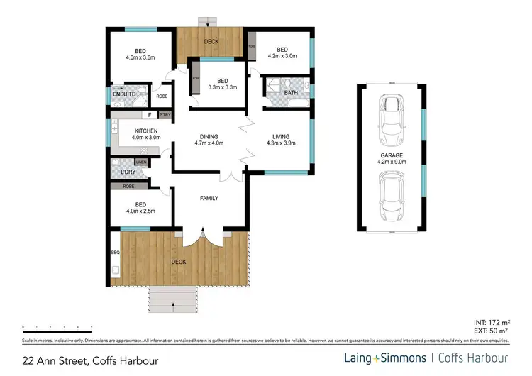 Floorplan of Homely house listing, 22 Ann Street, Coffs Harbour NSW 2450