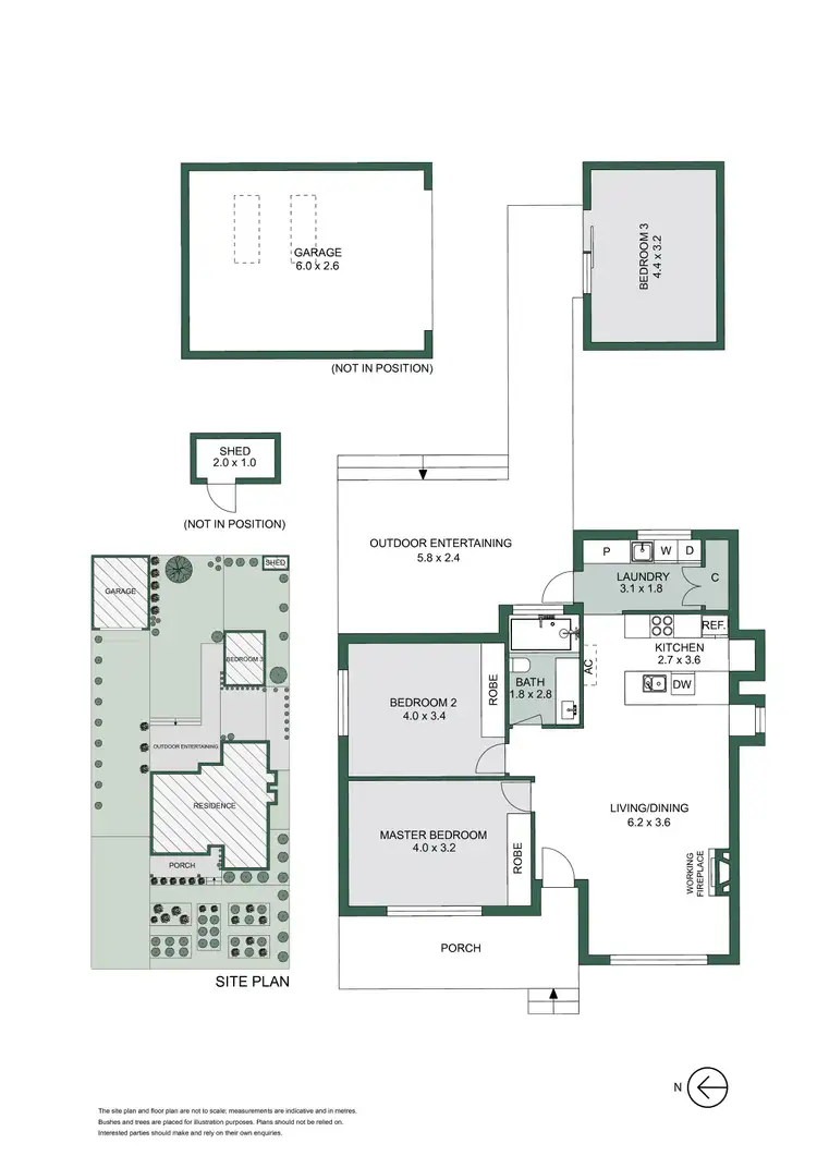 Floorplan of Homely house listing, 53 Foam Street, Rosebud VIC 3939