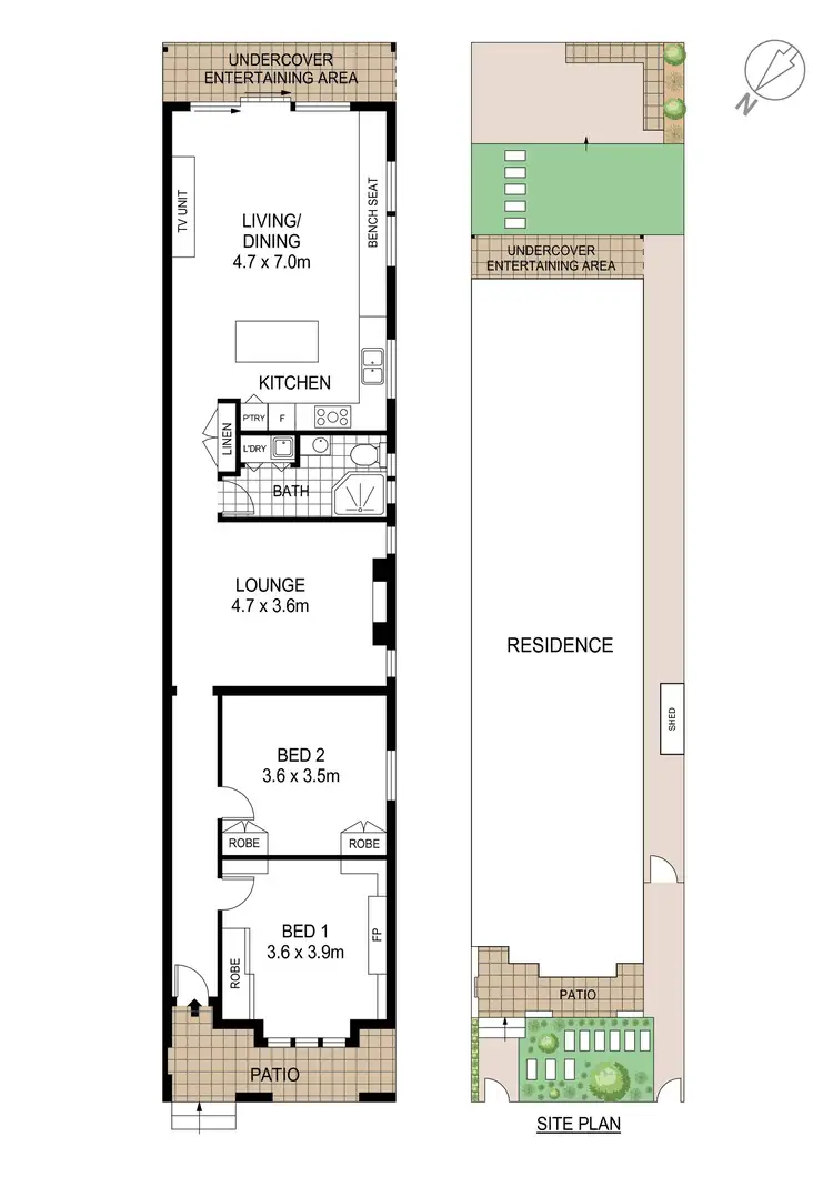 Floorplan of Homely house listing, 86 Frederick Street, Sydenham NSW 2044