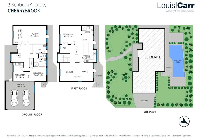 Floorplan of Homely house listing, 2 Kenburn Avenue, Cherrybrook NSW 2126
