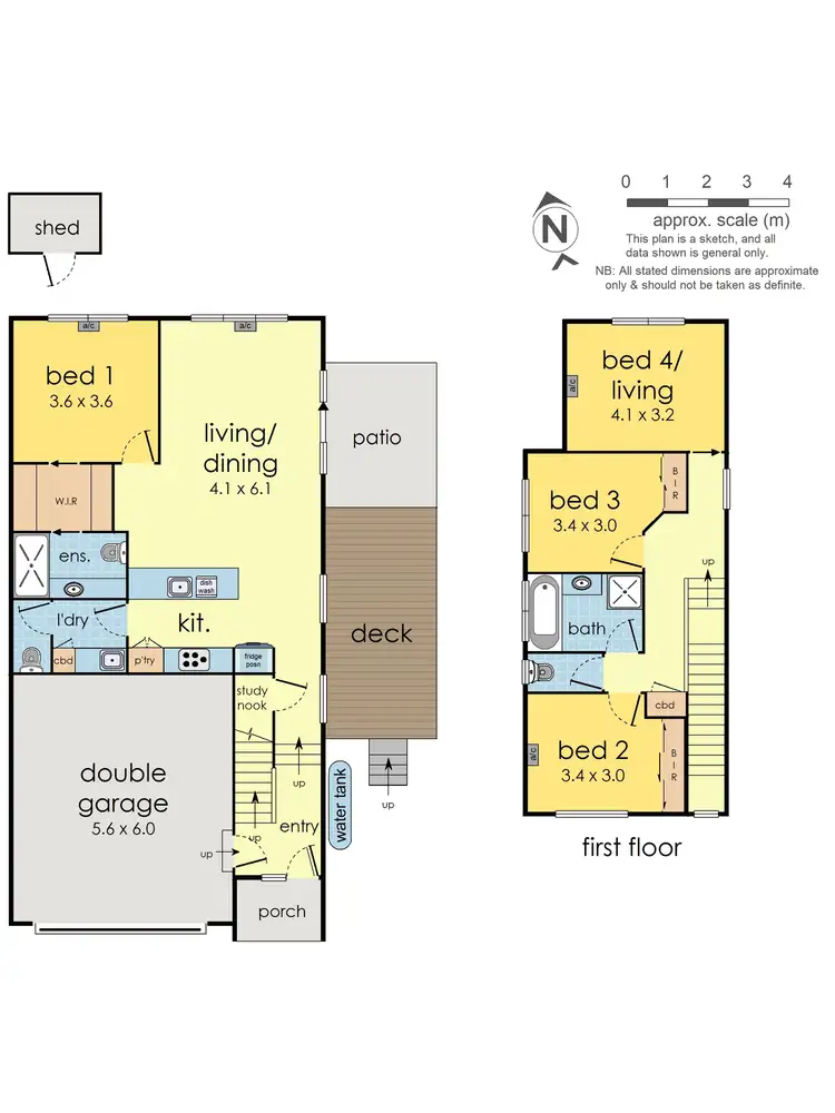 Floorplan of Homely unit listing, 6/8 Summit Court, Mooroolbark VIC 3138