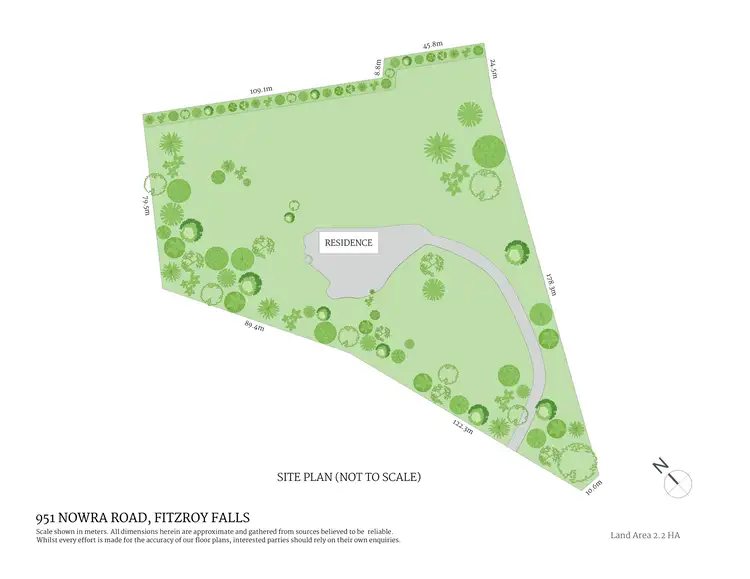Floorplan of Homely land listing, 951 Nowra Road, Fitzroy Falls NSW 2577