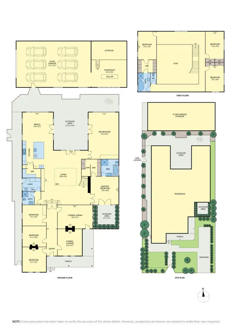 Floorplan of Homely house listing, 26 Fletcher Street, Essendon VIC 3040