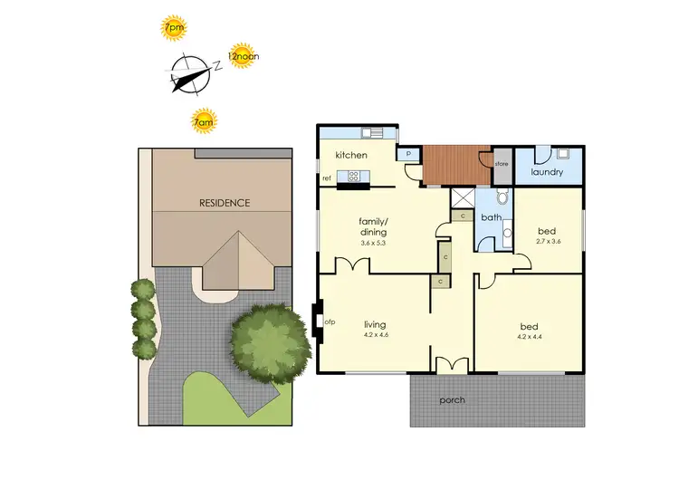 Floorplan of Homely house listing, 390 Nepean Highway, Frankston VIC 3199