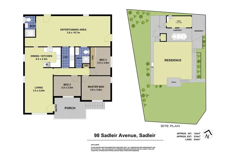 Floorplan of Homely house listing, 98 Sadleir Avenue, Sadleir NSW 2168