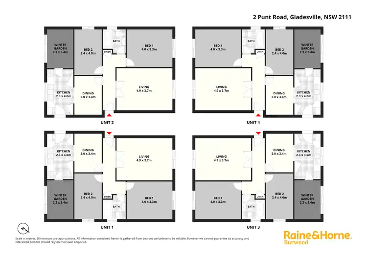 Floorplan of Homely house listing, 2 Punt Road, Gladesville NSW 2111
