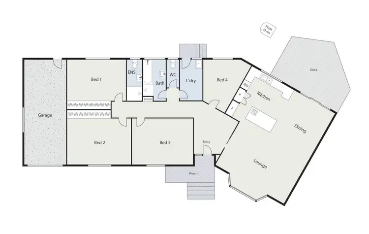 Floorplan of Homely house listing, 106 Hodgson Crescent, Pearce ACT 2607