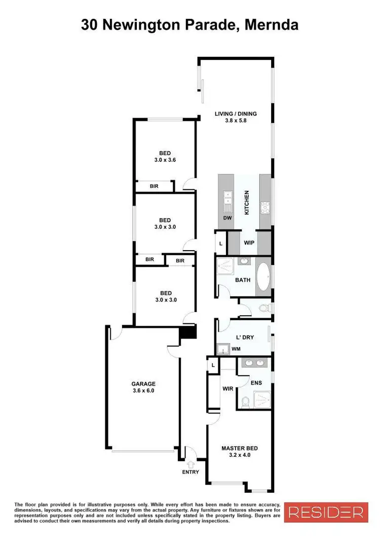 Floorplan of Homely house listing, 30 Newington Parade, Mernda VIC 3754