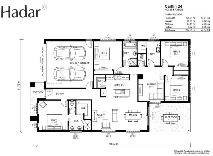 Floorplan of Homely house listing, Lot 2 Park Crescent, Wangaratta VIC 3677