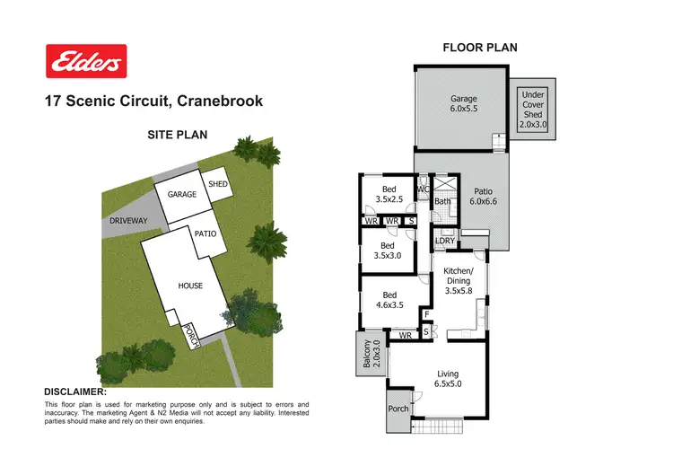 Floorplan of Homely house listing, 17 Scenic Circuit, Cranebrook NSW 2749