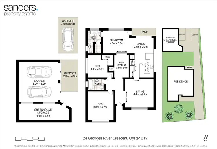 Floorplan of Homely house listing, 24 Georges River Crescent, Oyster Bay NSW 2225