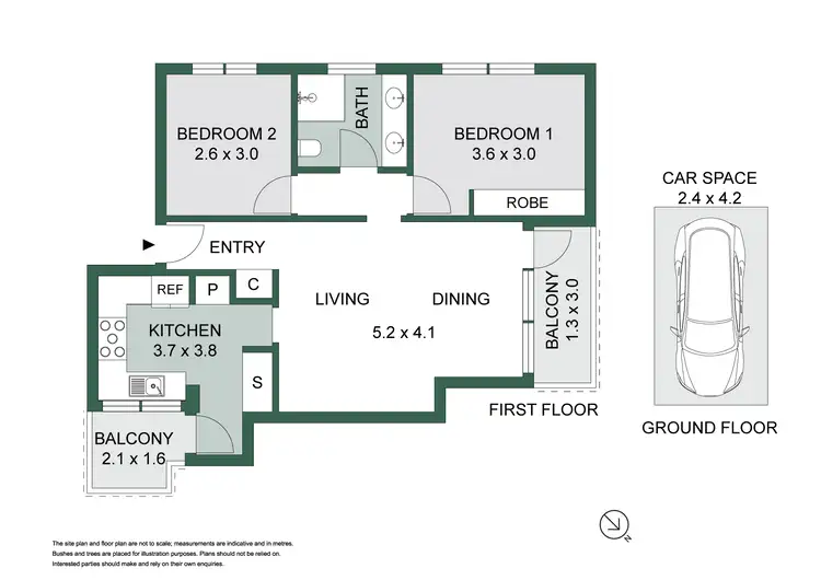 Floorplan of Homely apartment listing, 7/8 Murray Street, Lane Cove NSW 2066