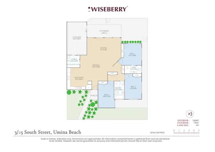Floorplan of Homely villa listing, 3/25 South Street, Umina Beach NSW 2257