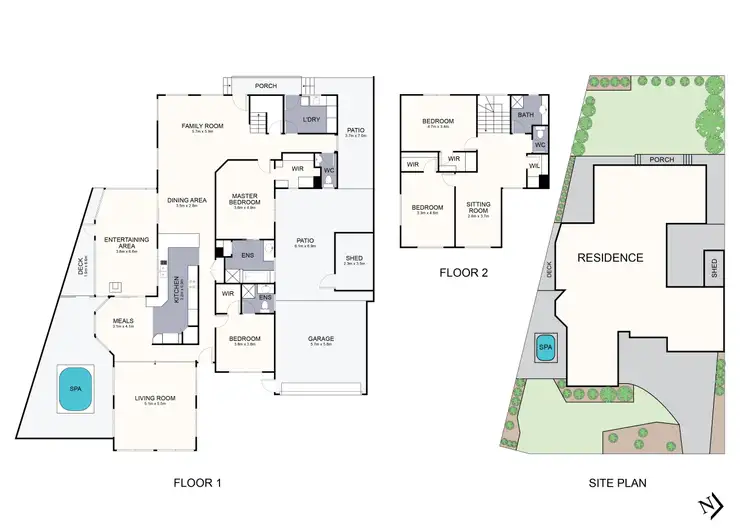 Floorplan of Homely house listing, 1 Eunice Court, Kilsyth South VIC 3137