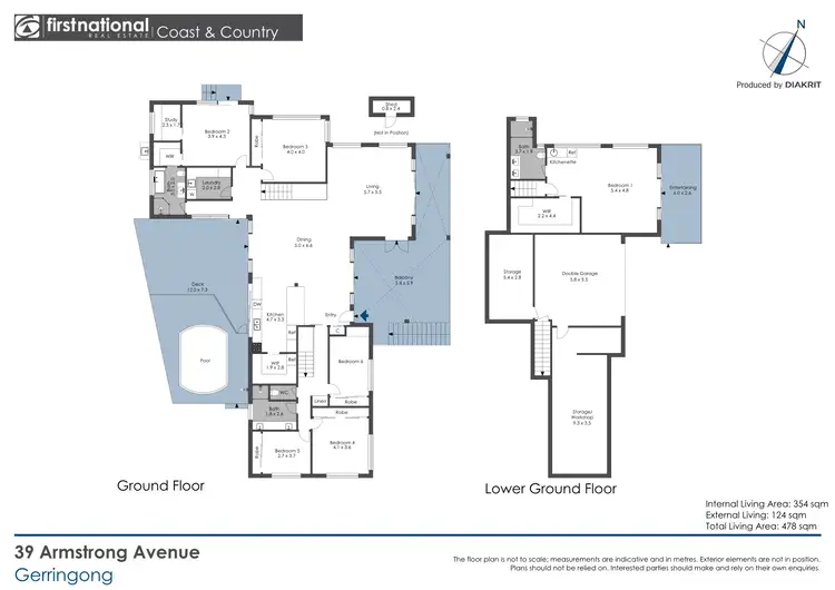 Floorplan of Homely house listing, 39 Armstrong Avenue, Gerringong NSW 2534