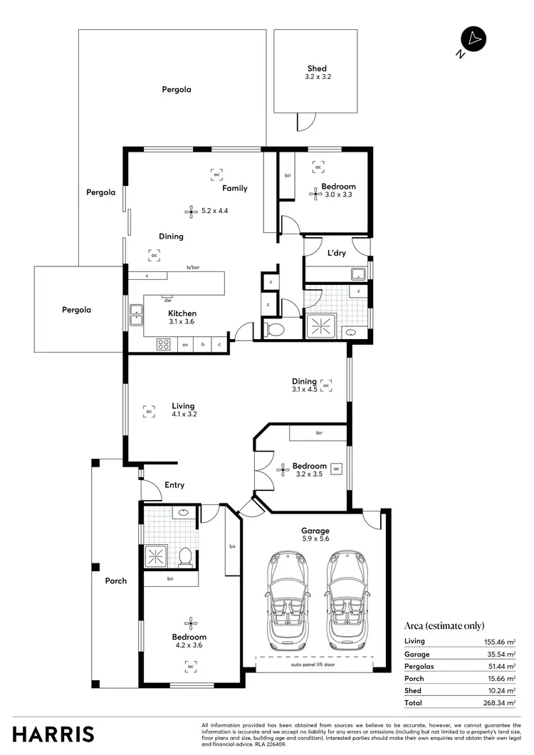 Floorplan of Homely house listing, 22 Inverness Avenue, St Georges SA 5064