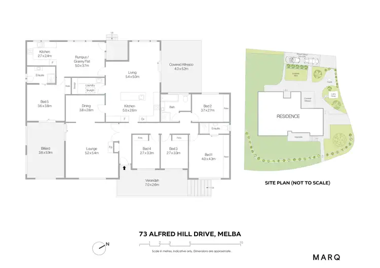 Floorplan of Homely house listing, 73 Alfred Hill Drive, Melba ACT 2615