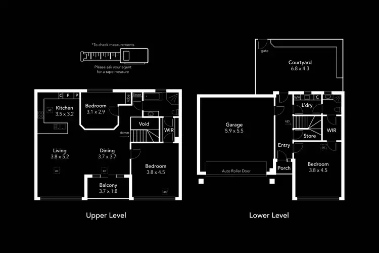 Floorplan of Homely townhouse listing, 3/15A One And All Drive, North Haven SA 5018