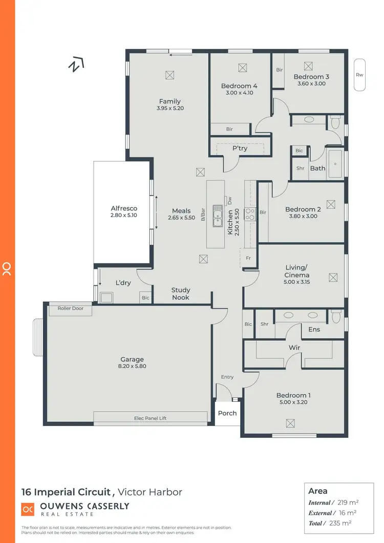 Floorplan of Homely house listing, 16 Imperial Circuit, Victor Harbor SA 5211