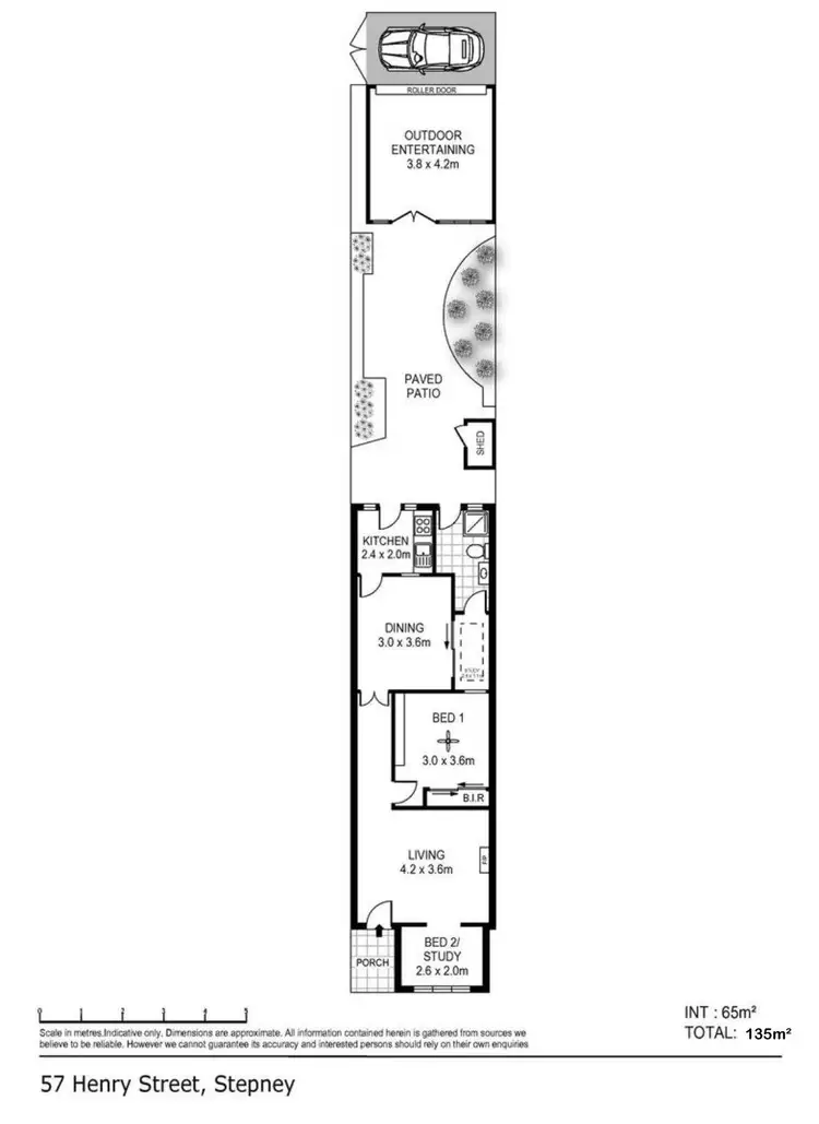 Floorplan of Homely house listing, 57 Henry Street, Stepney SA 5069