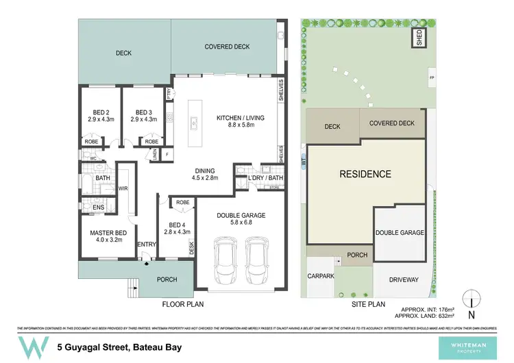 Floorplan of Homely house listing, 5 Guyagal Street, Bateau Bay NSW 2261