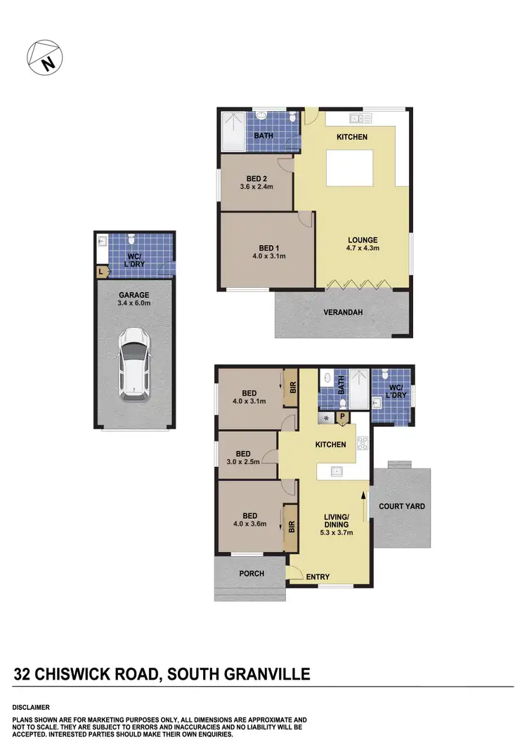 Floorplan of Homely house listing, 32 Chiswick Road, Granville NSW 2142
