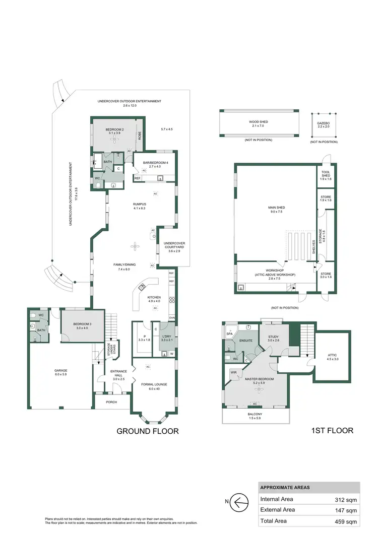 Floorplan of Homely house listing, 29 High Street, South Brighton SA 5048