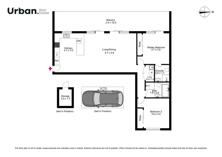 Floorplan of Homely unit listing, 53/32 Castlereagh Street, Liverpool NSW 2170