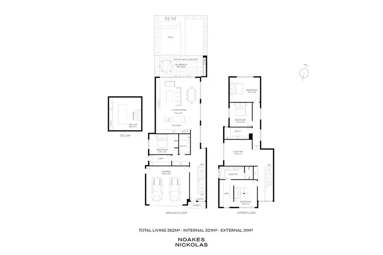 Floorplan of Homely house listing, 35A Gibson Street, West Beach SA 5024